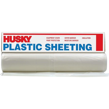 Poly-America Poly-America-10-Feet X 100-Feet 4 Mil Clear Poly Film PF0410